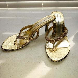 Gold Chinese Laundry heels